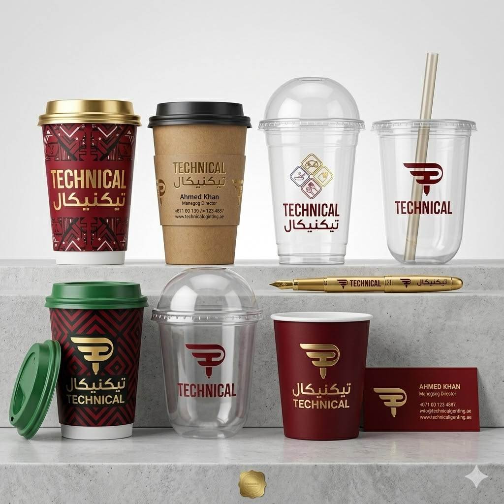 Paper & PET Cups sample 2